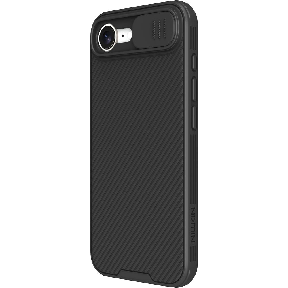 Etui z ochroną aparatu Nillkin CamShield Pro do Apple iPhone 16e, czarne